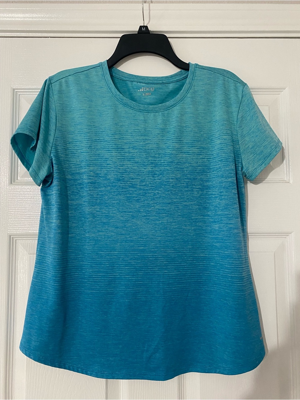Tek Gear Women's Aqua Ombre Active Tee